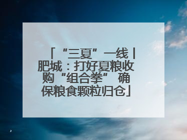 “三夏”一线丨肥城：打好夏粮收购“组合拳” 确保粮食颗粒归仓