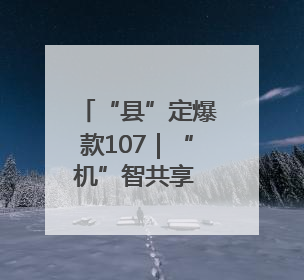 “县”定爆款107｜“机”智共享 解锁“特种兵团”的N种可能