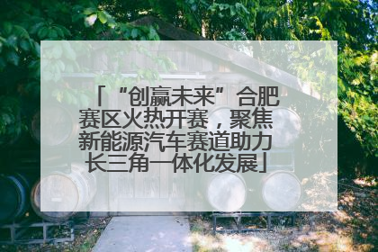 “创赢未来”合肥赛区火热开赛，聚焦新能源汽车赛道助力长三角一体化发展