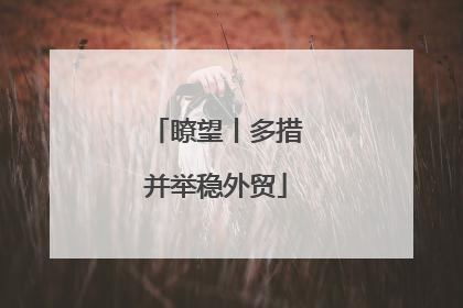 瞭望丨多措并举稳外贸