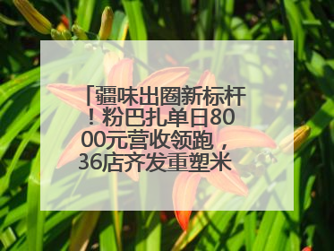 疆味出圈新标杆！粉巴扎单日8000元营收领跑，36店齐发重塑米粉赛道格局