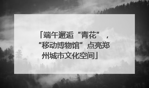 端午邂逅“青花”，“移动博物馆”点亮郑州城市文化空间