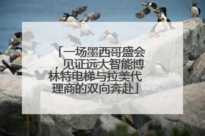 一场墨西哥盛会，见证远大智能博林特电梯与拉美代理商的双向奔赴