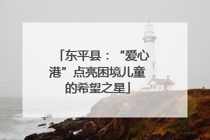 东平县：“爱心港”点亮困境儿童的希望之星