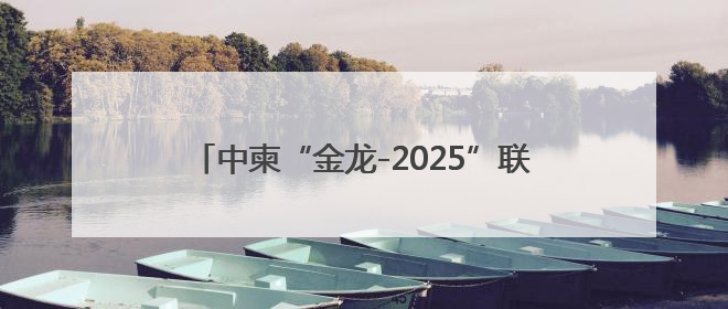中柬“金龙-2025”联演举行海空方向实兵演练