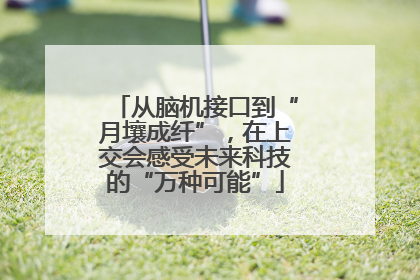 从脑机接口到“月壤成纤”，在上交会感受未来科技的“万种可能”