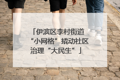 伊滨区李村街道 “小网格”撬动社区治理“大民生”