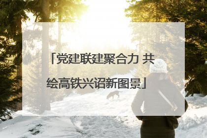 党建联建聚合力 共绘高铁兴诏新图景