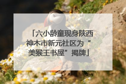 六小龄童现身陕西神木市新元社区为“美猴王书屋”揭牌