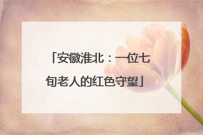 安徽淮北：一位七旬老人的红色守望