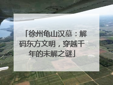 徐州龟山汉墓：解码东方文明，穿越千年的未解之谜