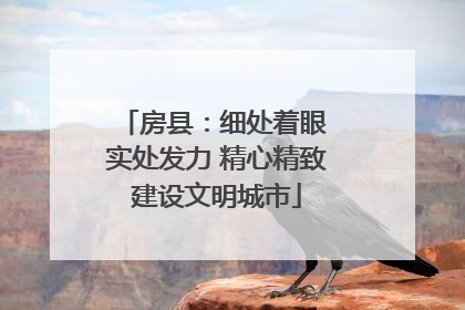 房县：细处着眼 实处发力 精心精致建设文明城市