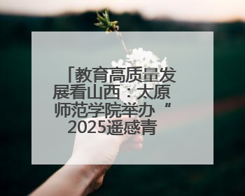 教育高质量发展看山西：太原师范学院举办“2025遥感青年科学家沙龙”学术研讨会