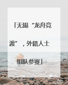无锡“龙舟竞渡”，外籍人士组队参赛