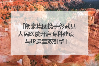 朗豪集团携手彰武县人民医院开启专科建设与IP运营双引擎
