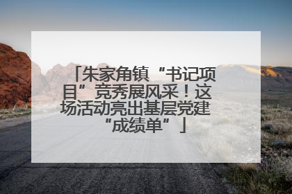 朱家角镇“书记项目”竞秀展风采！这场活动亮出基层党建“成绩单”