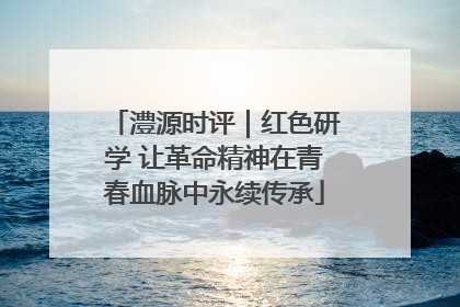 澧源时评｜红色研学 让革命精神在青春血脉中永续传承