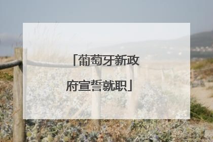 葡萄牙新政府宣誓就职