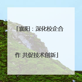 襄阳：深化校企合作 共促技术创新