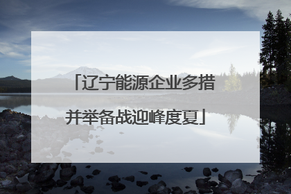 辽宁能源企业多措并举备战迎峰度夏