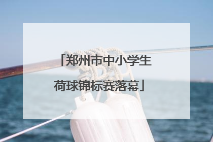 郑州市中小学生荷球锦标赛落幕