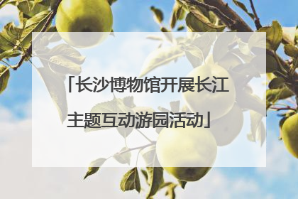 长沙博物馆开展长江主题互动游园活动